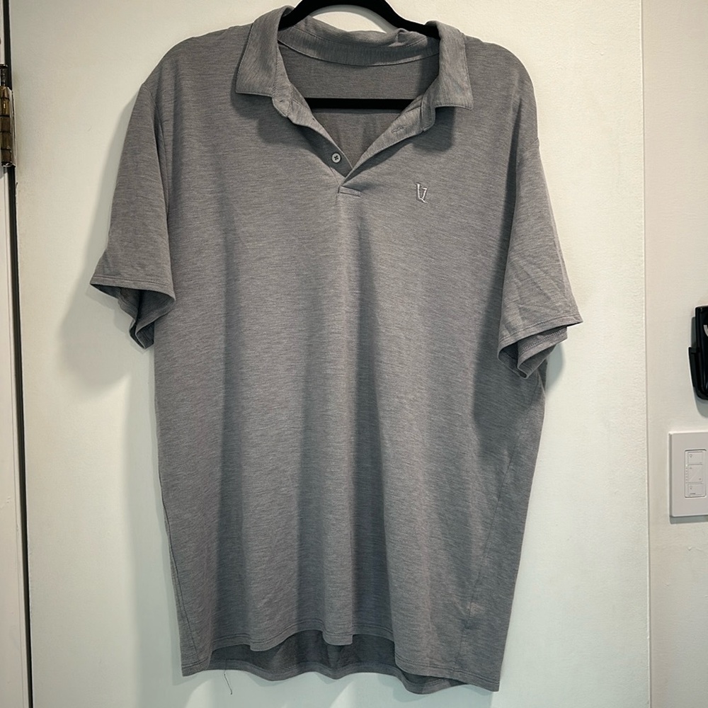 Mens Vuori Knit Twill Polo